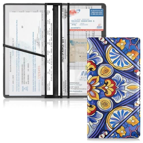 Organizador para carro Mandala multicolor miniatura 2