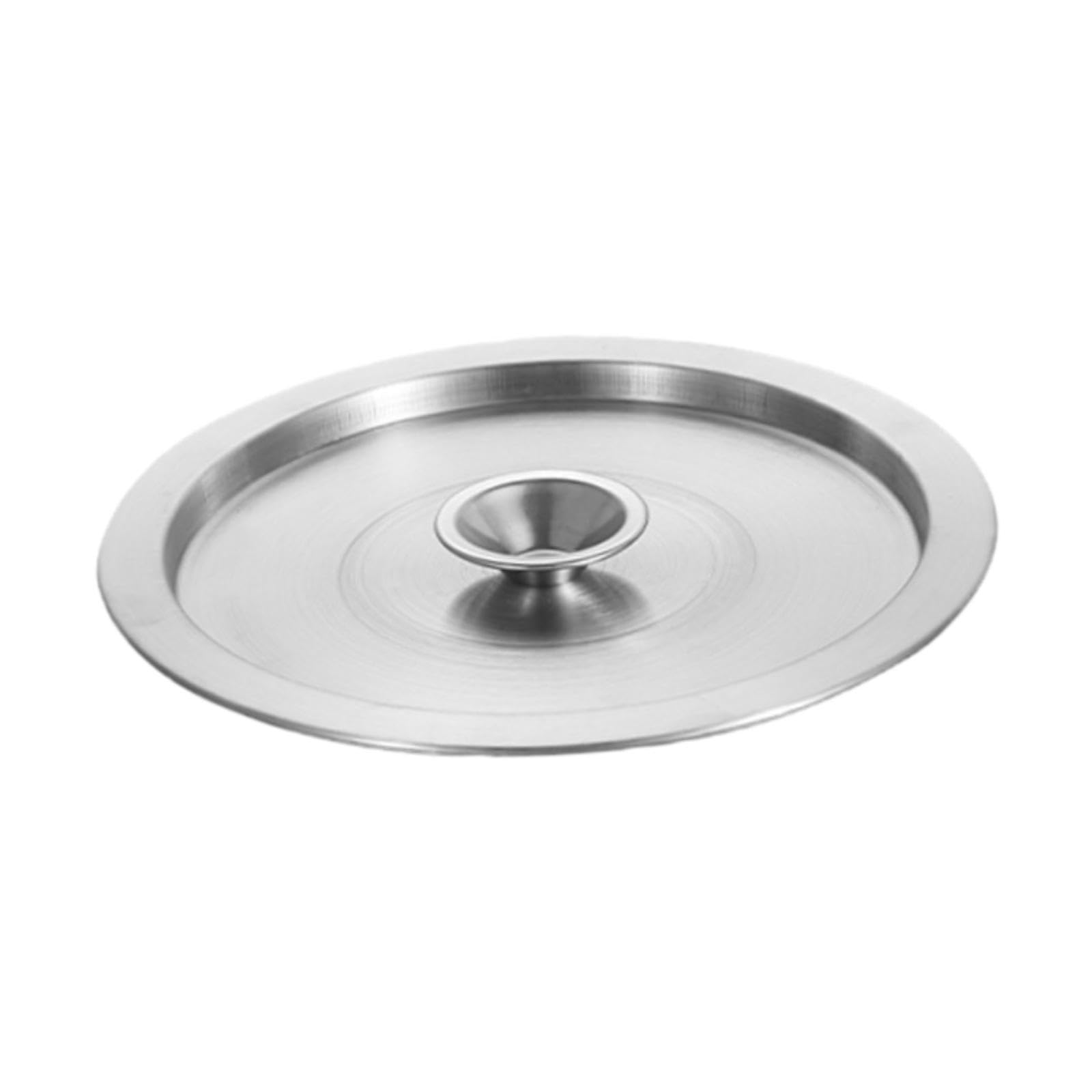 Milageto Coperchio per Padella, Coperchio per pentola, Coperchio per pentole, stoviglie per Uso Domestico in Acciaio Inossidabile, Coperchio per Padella, 40 Cm