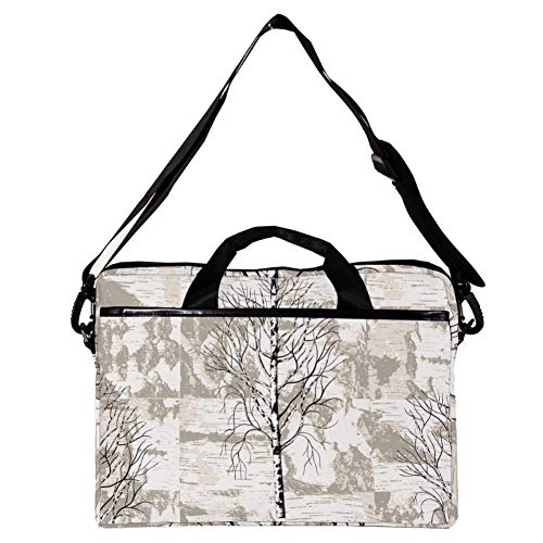 Bandolera para portátil Abstract Canoa Birch que evita golpes de 14 a 15 2