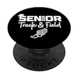 Track & Field Senior 2026 Graduation Class Of 2026 Graduate PopSockets Adhesive PopGrip