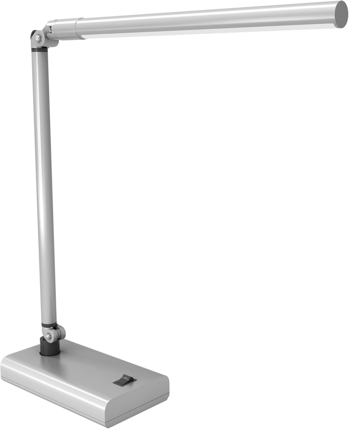 LED Desk Lamp - Contemporary Reading Light with 36 LEDs and 2 Rigid Adjustable Arms for Home, Office, Bedside, or Dorm Room - by Lavish Home (White)