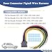 Getfarway Door Connector Pigtail Wire Harness Compatible with Honda CRV Civic EK Prelude Acura Integra 1996 1997 1998 1999 2000 2001 Front Driver or Passenger Side Plug Wiring
