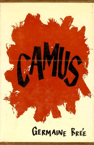 Camus / Germaine Bree B004H3U37G Book Cover
