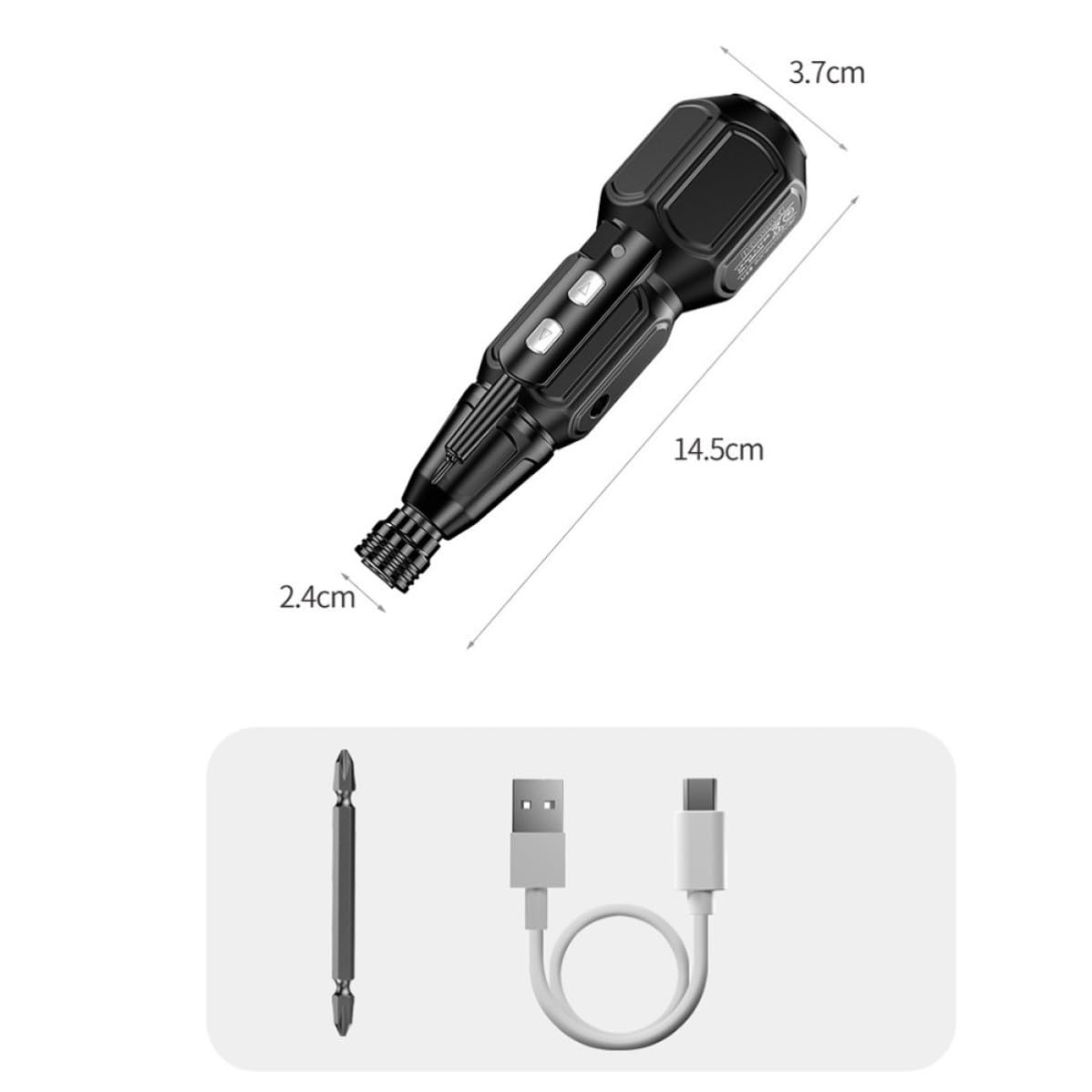Cacciavite Elettrico con Batteria Integrata Portatile Mini Ricaricabile