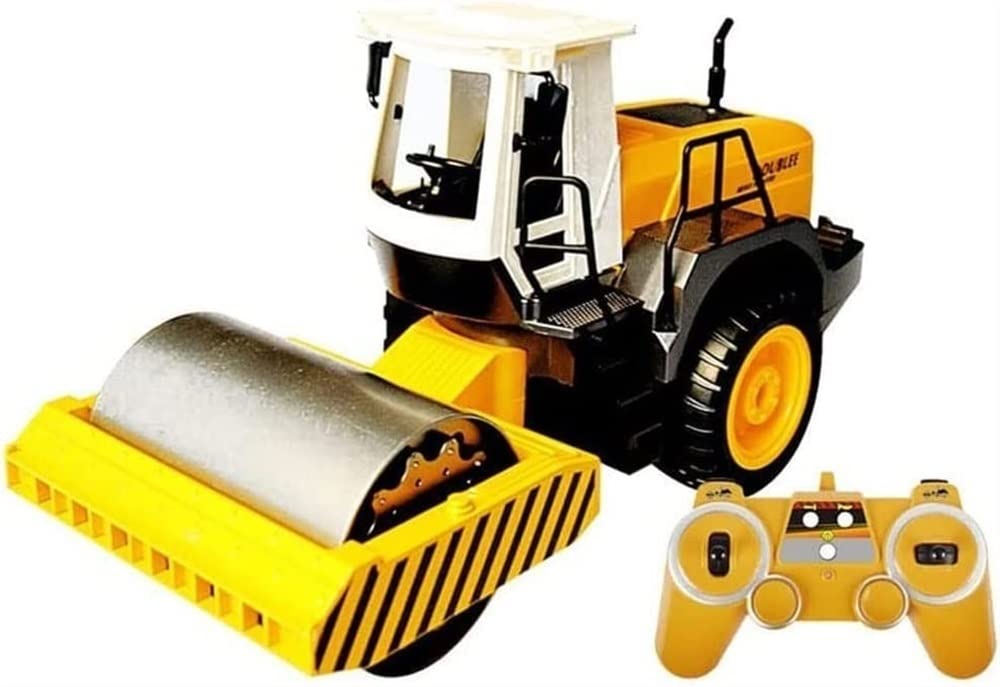 Buy GLWO RC Cars Electric Remote Control Road Roller Rigid Road Roller