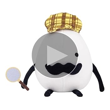  卵のぬいぐるみ 帽子付き*9 Amazon.co.jp: 探偵エッグぬいぐるみ 9.8インチの卵のぬいぐるみ