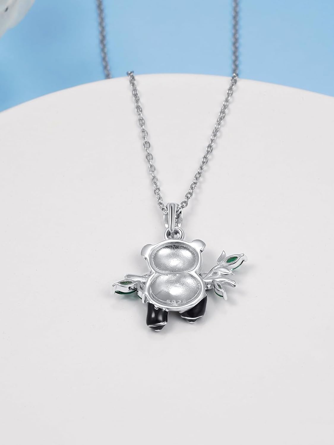 Dreamboat Panda Necklace for Women 925 Sterling Silver Pandas Bear Pendant Necklaces Cute Animal Jewelry Gifts for Pandas Lovers - Image 8