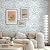 Floral Wallpaper Peel and Stick Wallpaper 17.3"x78.8" Boho Contact Paper Removable Self Adhesive Wall Paper for Bathroom Bedroom Blue and White Wildflower Wallpapers for Walls Home Decorate Vinyl