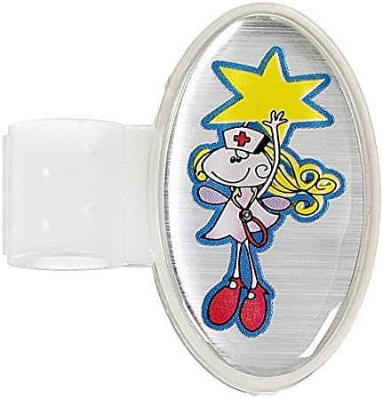 Nurse Fairy Dome Stethoscope ID Tag Attachment