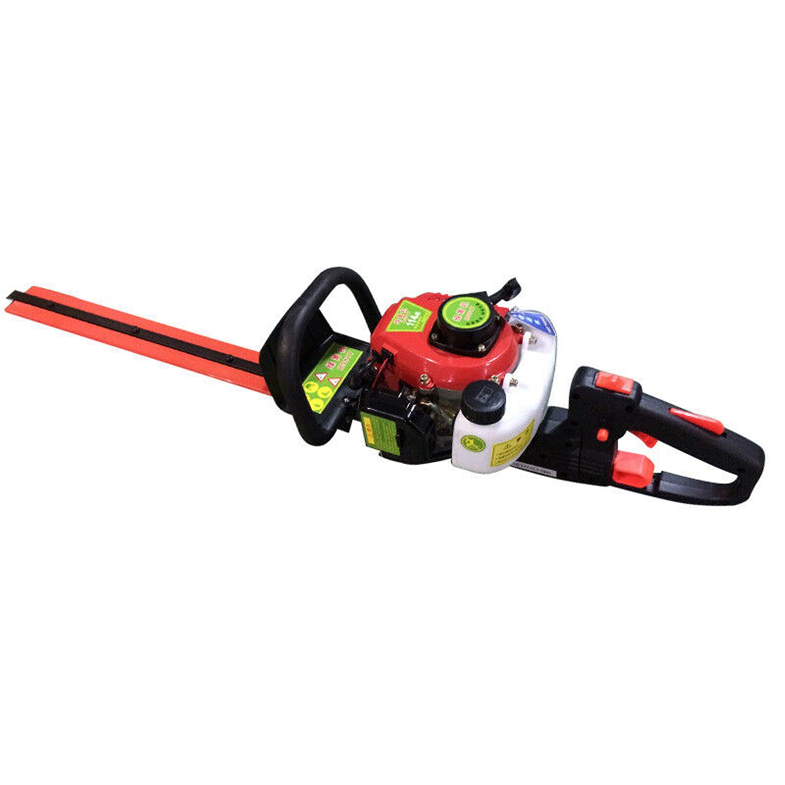 Cortasetos de 56 cm a gas rojo – 2 tiempos 22,5 CC motor cortasetos de jardín