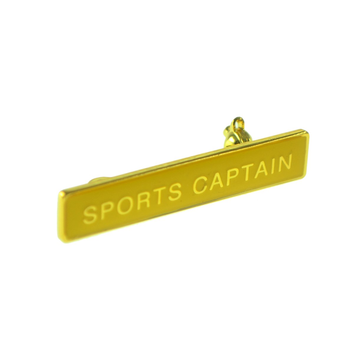 Cadogan Yellow Rectangular Sports Captain School Badge (Yellow)