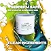 J FARELL Clean Clay - Organic Hair Styling Clay, Seborrheic Dermatitis Scalp Safe Fungal Acne Safe, All Natural Hair Clay Seb Derm Safe Pomade, Medium Hold Matte Finish