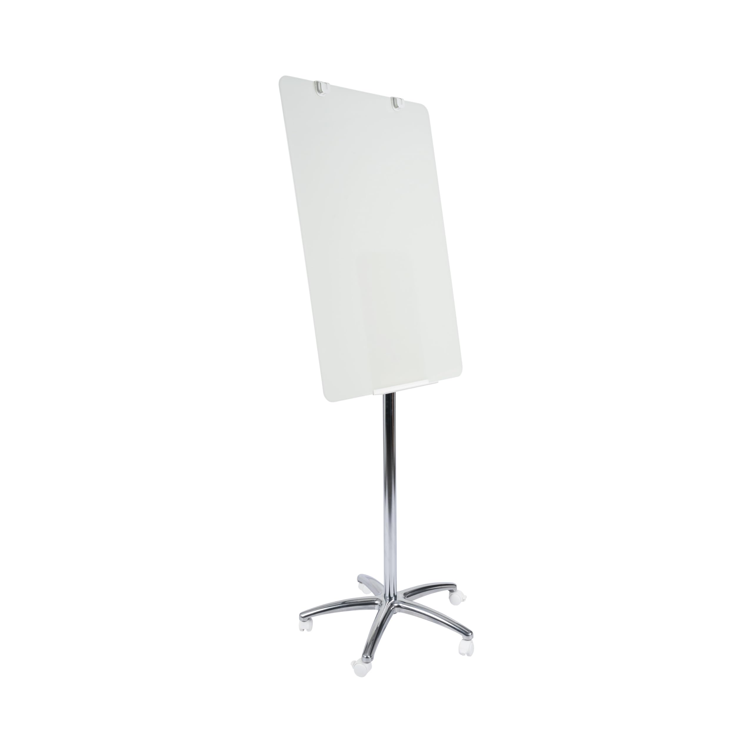 Bi-Office Business Lavagna in vetro con cavalletto Cellulare e lavagna flipchart con ruote