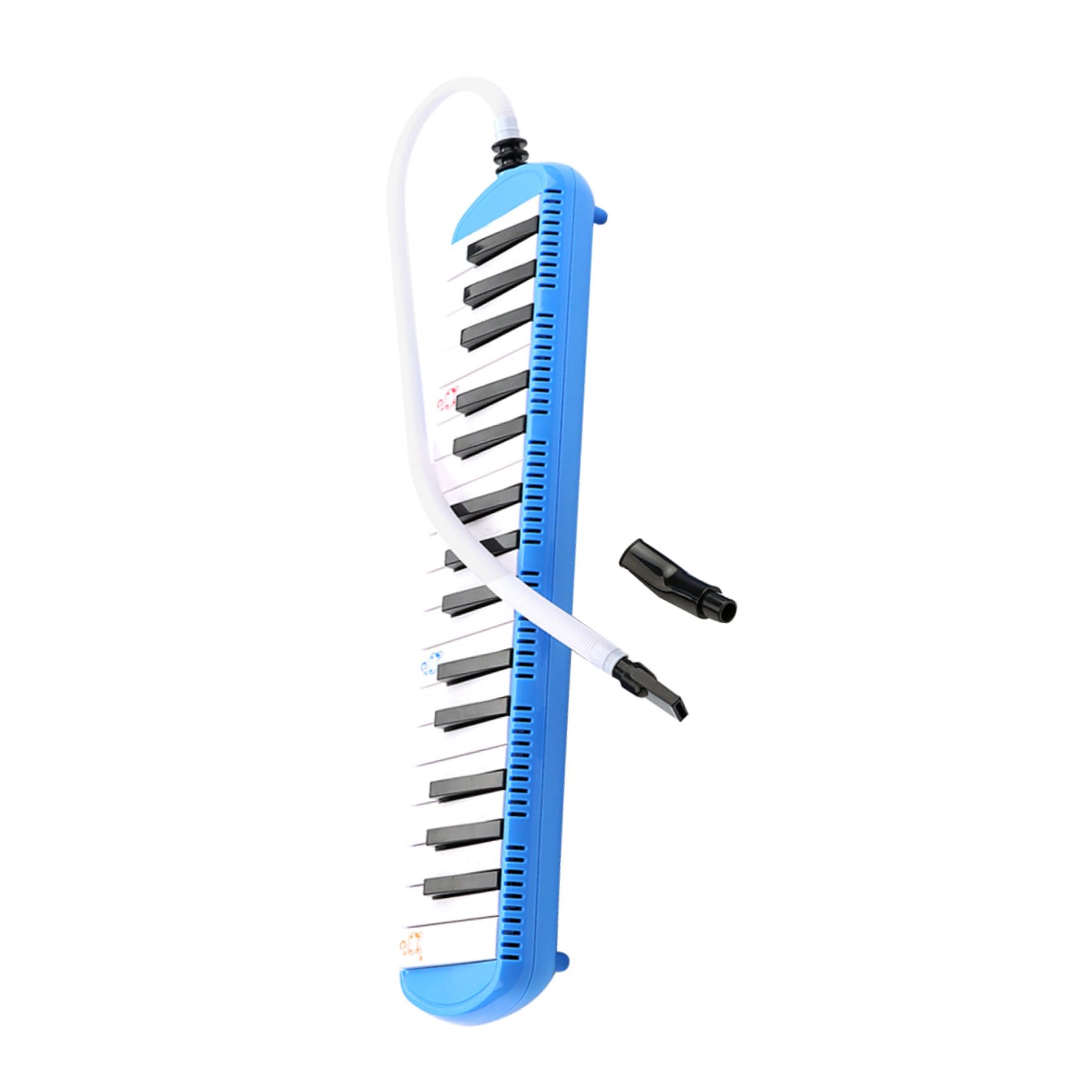 POPETPOP Piano Electrónico de Teclas Color Azul y Melódica para Principiantes Instrumento Musical