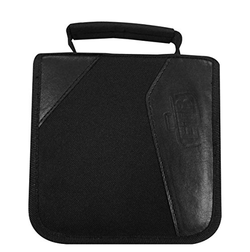 Porta Cd in Cordura 48 Posti con Chiusura a Zip