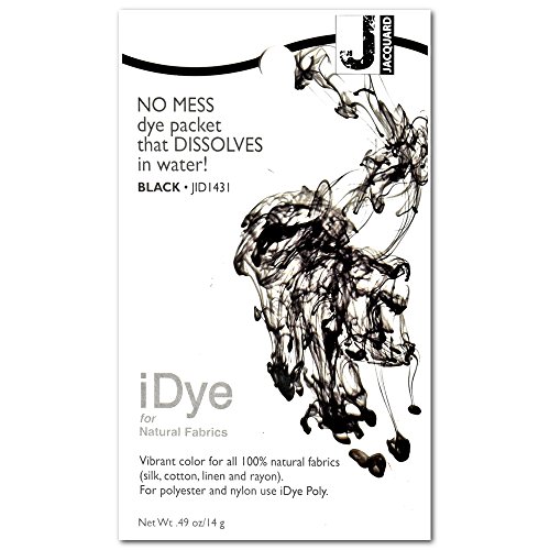 Jacquard IDYE-454 iDye Poly, 14 Grams, Black