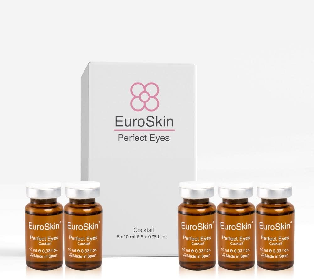 PERFECT EYES Cocktail Line 5 x 10 ml / 5 x 0,35 fl. oz. Periocular and facial treatment. Prevent problems in the eye contour,