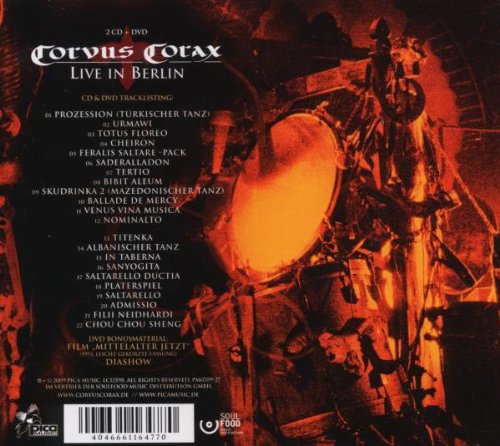 Corvus Corax Live in Berlin (2cd+Dvd)
