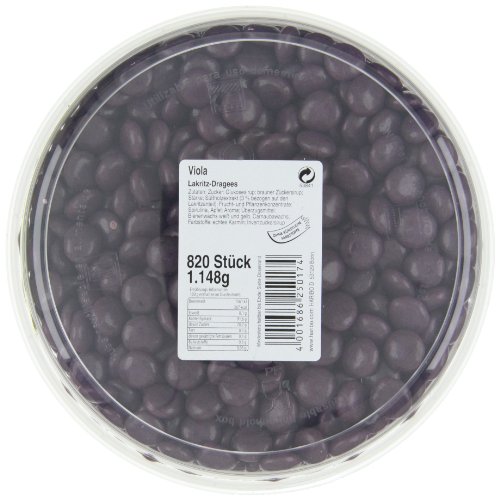 Haribo Viola 2 x 820 stuks in ronde doos 1148 g - Image 5