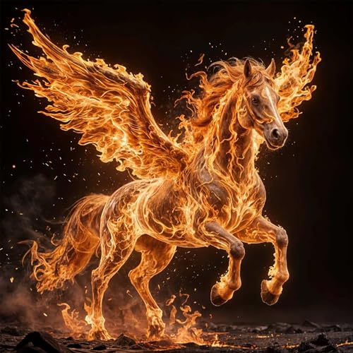 Diamond Art Kits for Adults, Horse Diamond Art Painting Kits for Adults
