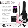 Best Epiphone Electric Guitar : Top 5 Review and Buyer’s Guide 33 Best Choice Products 39in Full Size Beginner Electric Guitar Starter Kit w/Case, Strap, 11W Amp, Strings, Pick, Tremolo Bar - Pink #2