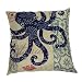 Oksale Stripe Linen Pillow Case Sofa Home Waist Throw Cushion Cover, 18 " X 18 ", with Zipper Closure (A)