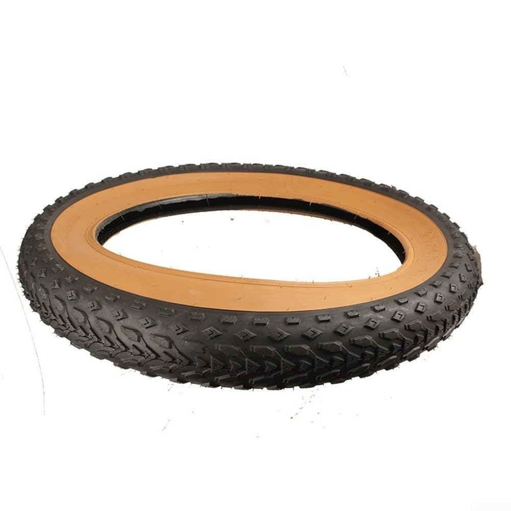 Neumáticos gruesos de bicicleta de 20 x 4.0 para bicicleta eléctrica, playa de nieve y bicicleta de montaña, neumático exterior de goma ancho de 4 pulgadas con agarre y estabilidad mejorados