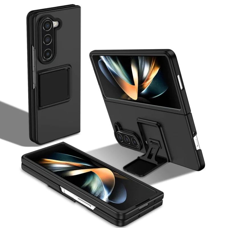 Cosmos Joy Back Cover Compatible with Three Dimensional Bracket Phone Case for Samsung Galaxy Z-Fold 5 Case & Cover (Black) (B0CP9L9ND1) Amazon Price History, Amazon Price Tracker