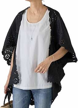 Amazon | [BEARDSLEY] [ビアズリー] パネルレースリネン羽織