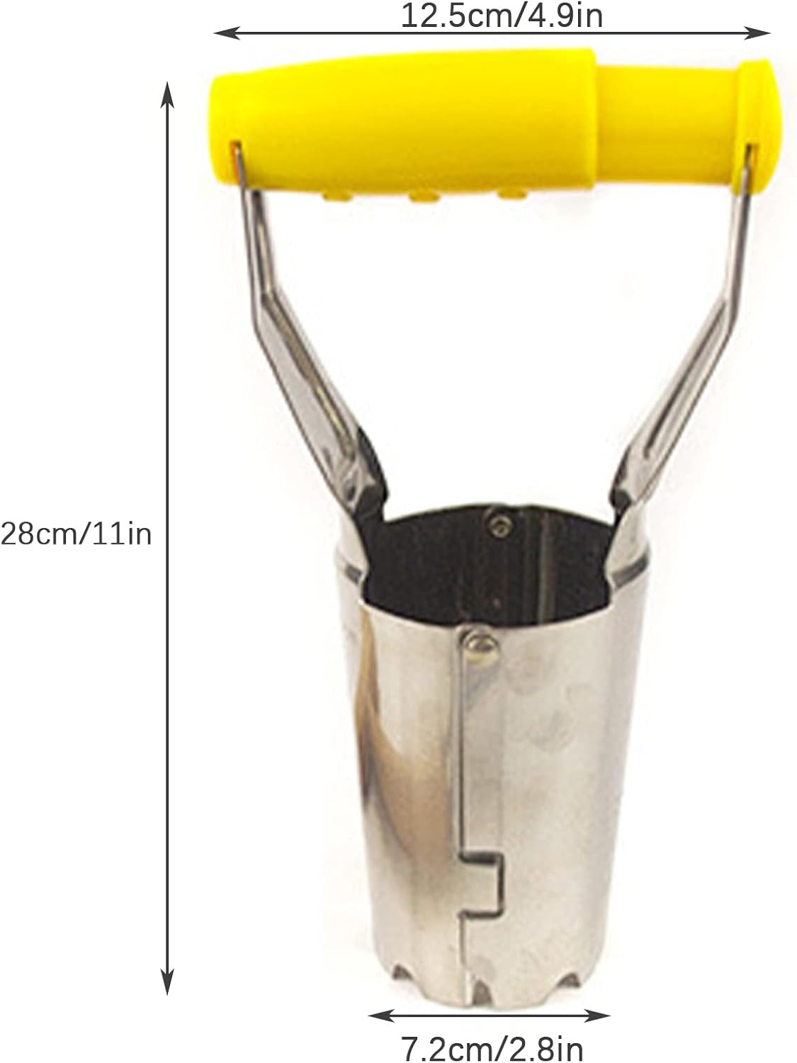 Garden Bulb Planter Tools Set with Depth Mark Bulb Transplanter ​for Planting ​​Atomatic Soil Release for Digging/refilling Hole for Tulips Daffodils Dahlias Vegetable