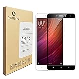 Xiaomi Redmi Note 4 Screen Protector 5.5 Inch, Full Covered Tempered Glass Anti-Fingerprints Thin 9H...