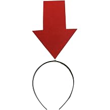 Creative Exclamation Mark Hair Band,Arrows Hairband With Mark,Exclamation Point Shape Headband,Party Prop For Cosplay Costume Accessory