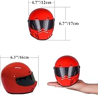 Vista 2 de Casco de motocicleta para mascotas, casco de motocicleta de cara completa, para exteriores, para gato, perro, perrito, cachorro, gatito, casco