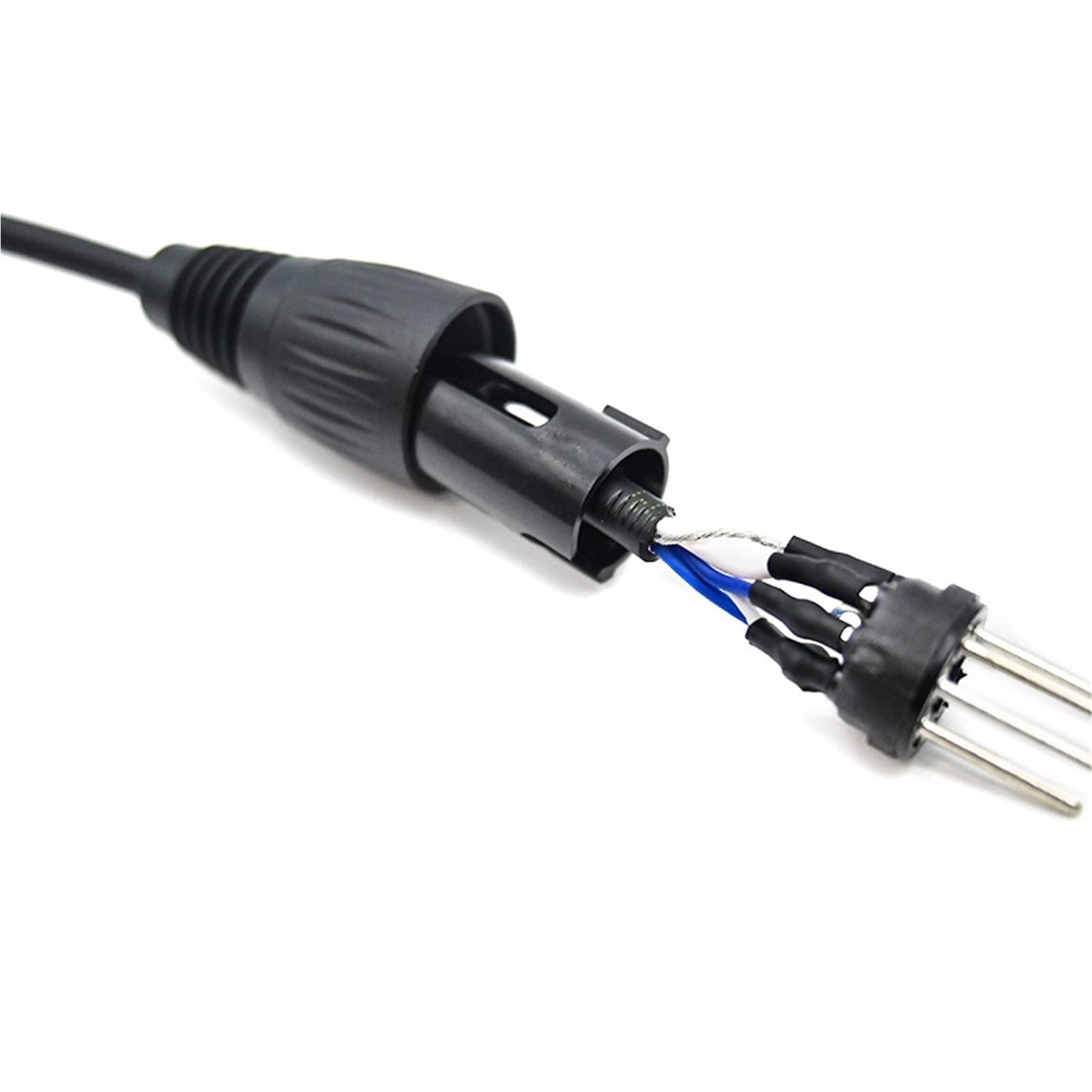5-biegunowy 4-żyłowy 512 kabel sterujący światłem, 110 omów, 1 m, 1,5 m, 2 m, 3 m, 5 m, 10 m, 20 m, 30 m, przewód sygnałowy do listew świetlnych LED i systemów DJ (3 metry)