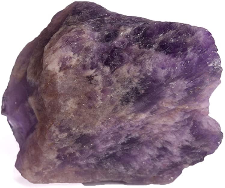 Unheated Natural Rough Violet Amethyst 89.00 Ct Uncut Egl Certified Amethyst, Raw Rough Healing Amethyst Loose Gemstone