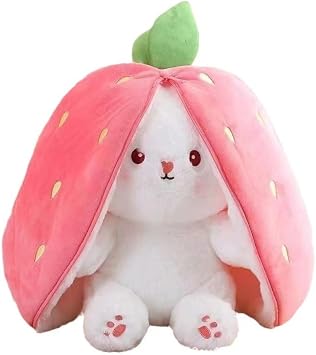 Rabbit Plush Rabbit Plush Stuffed Animal Stuffed Animal Carrot Bunny Stuffed Toy 9.8 inches 25 cm, Carrot Rabbit 25 cm, Love Bite