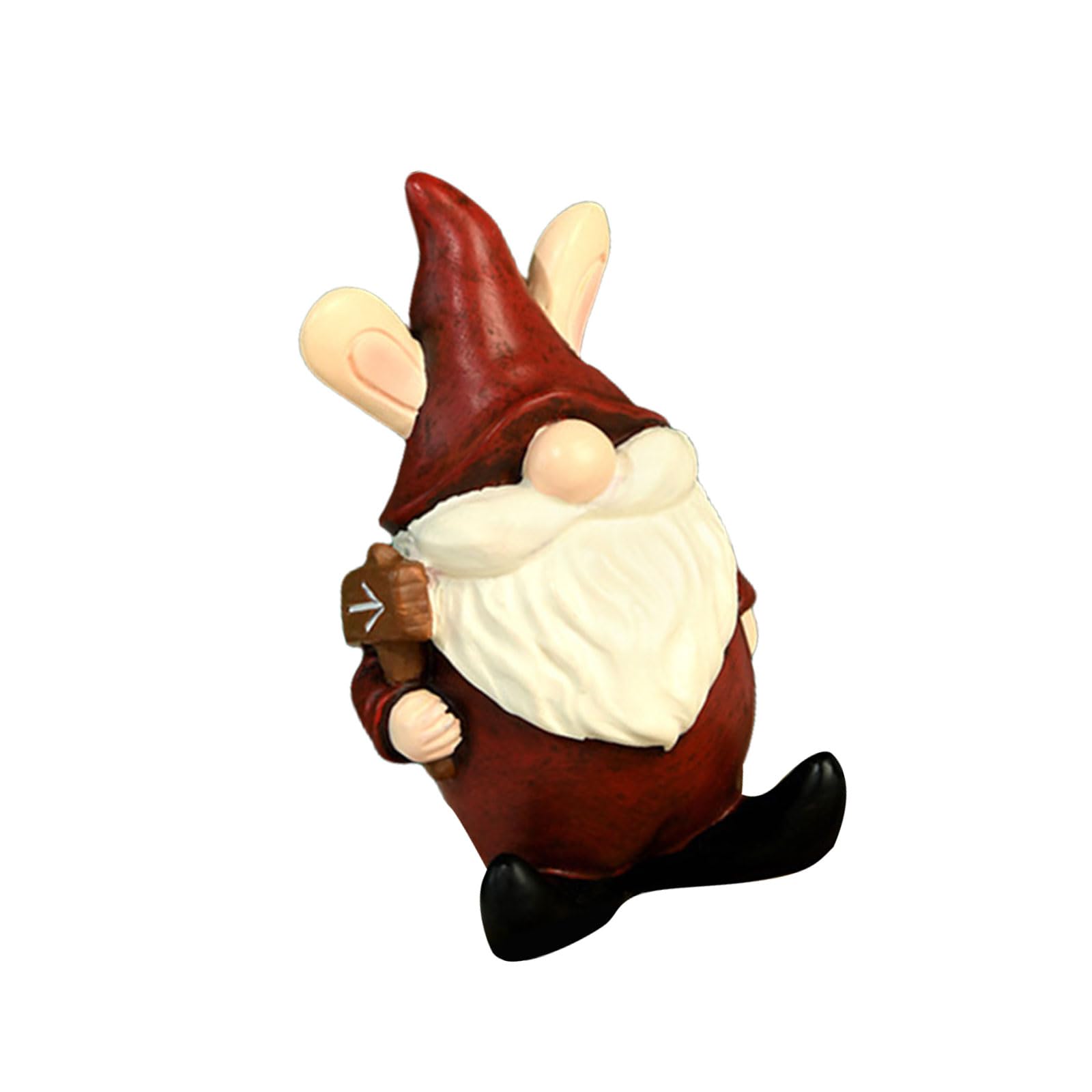 Qsvbeeqj Festivals Holiday Elves Santa Miniature Statue Colorful Gnomes Tabletop Christmas Decoration Collectible Figurines