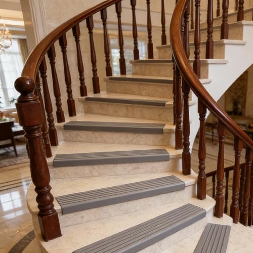 Borde de aluminio para escalera impermeable con acabado metálico de alta resistencia 3
