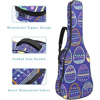 Housse de protection épaisse en éponge imperméable pour guitare acoustique, électrique, basse, guitare classique… - Les Beatles, Paul McCartney, John Lennon, RIngo Starr, George Harrison Housse de protection épaisse en éponge imperméable pour guitare acoustique, électrique, basse, guitare classique… – Image 4