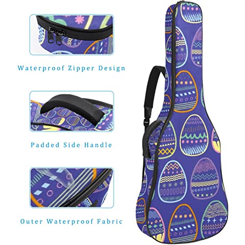Housse de protection épaisse en éponge imperméable pour guitare acoustique, électrique, basse, guitare classique… - Les Beatles, Paul McCartney, John Lennon, RIngo Starr, George Harrison Housse de protection épaisse en éponge imperméable pour guitare acoustique, électrique, basse, guitare classique… – Image 5