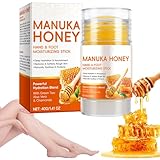 Manuka Honey Heel Moisturizing Balm Stick, Dry Cracked Foot Moisturizer with Shea Butter, Chamomile, Deep Hydration for Rough Skin | 1.41 Oz/40 G (1 Pcs)