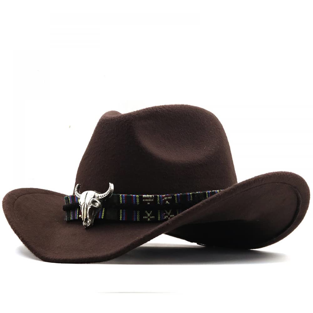 Women Men Hollow Western Cowboy Hat, With Tauren Belt Winter Autumn Jazz Outback Jazz Toca Sombrero Cap