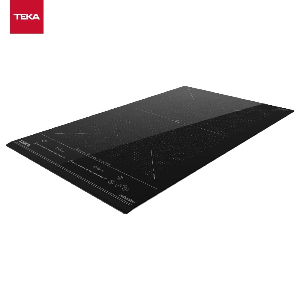 Teka Placa Modular Inducción 30 cm, 3 Zonas (2 + Flex), Touch Control Multislider, Power Plus, Sistema Fast-Click, Modelo IZF 32400 MSP