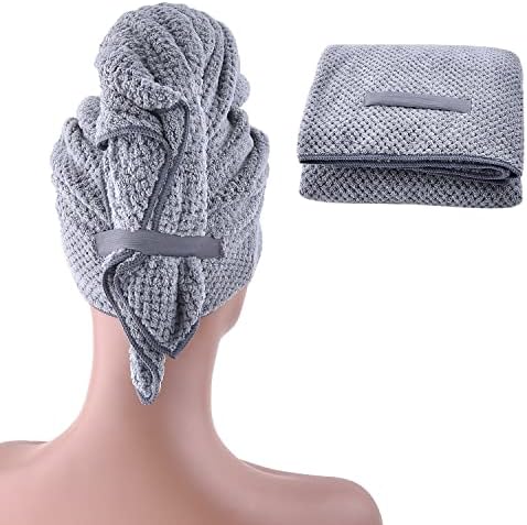 Large Hair Towel Wrap for Women Bath Towel,Plush Absorbent Microf...