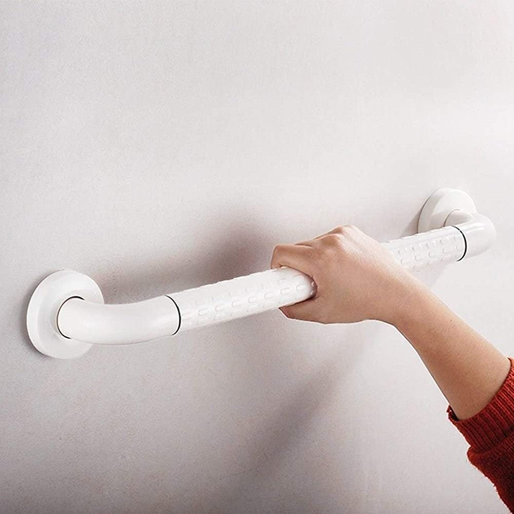 Pasamanos, apoyabrazos de Seguridad, Barra de Apoyo para baño y Ducha, pasamanos para Personas con discapacidad o Mayores, Antideslizantes, Ayuda para el baño/38 cm