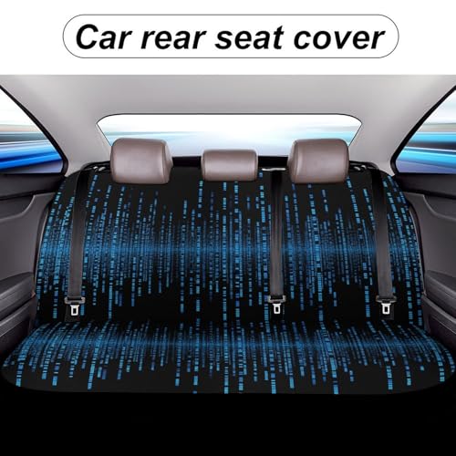 Funda para asiento trasero de coche universal, protector elástico y antideslizante 5