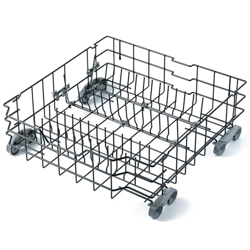 Allstare WD28X25960 Dishwasher Lower Rack Replacement Parts for GE Dishwasher Parts GE Profile Monogram Adora Triton XL Cafe Dishwasher Lower Dishrack Assembly GE Dishwasher Bottom Rack Drawer 1 Pack