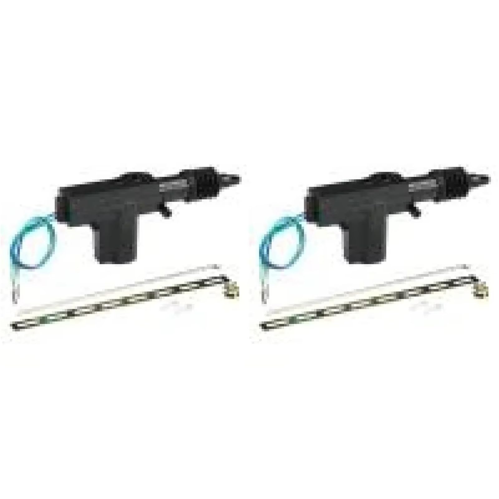 pestillo de cierre Mando A Distancia Eléctrico Universal De 2 Cables Popular Entre Los Accesorios Para Cierre Centralizado Puertas Coches 12 V cerradura maletero(2piece)