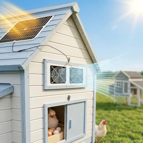 Ventilateur d'extraction solaire contre l'humidité et la surchauffe - 5