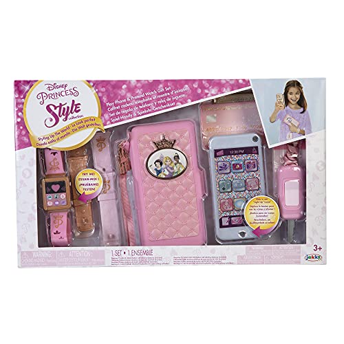 Disney Princess Style Collection Role Play Set With Toy Smartphone And Watch For Girls [Amazon Exclusive] #TOP6